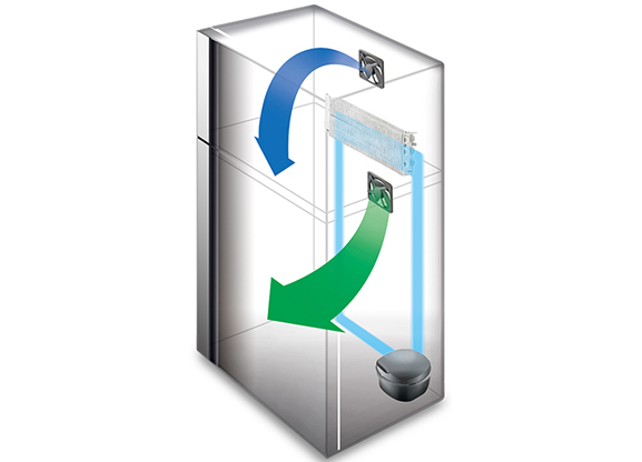 Làm lạnh quạt kép -  Samnec Điện Máy