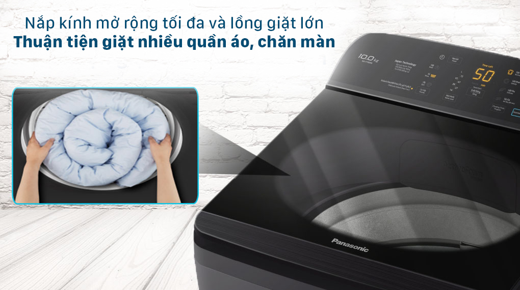 Nắp máy kính cường lực - Samnec Điện Máy