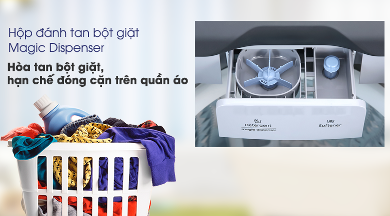 Công nghệ Magic Dispenser - Samnec Điện Máy