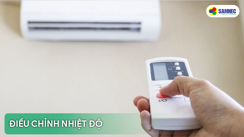Dùng điều hòa tiết kiệm điện hơn nhờ điều chỉnh nhiệt độ hợp lý