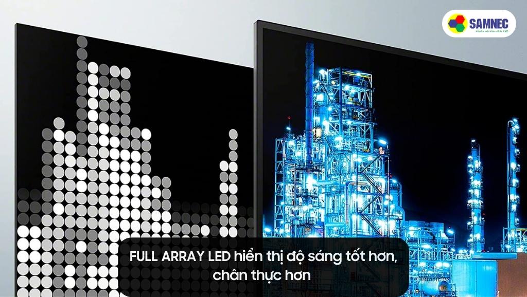 Đèn nền Full Array LED của tivi Sony X90K giúp hiển thị độ sáng tốt và chân thực hơn