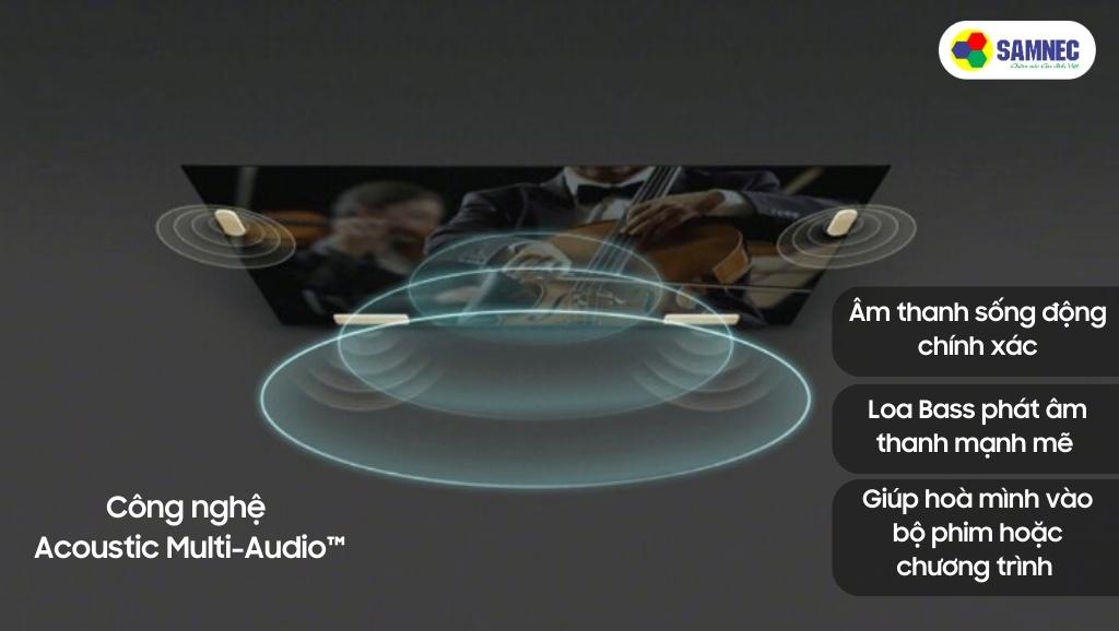 Tivi Sony X90K áp dụng công nghệ Acoustic Multi-Audio™