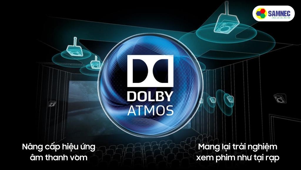 Công nghệ Dolby Atmos nâng cấp âm thanh vòm của tivi Sony X90K