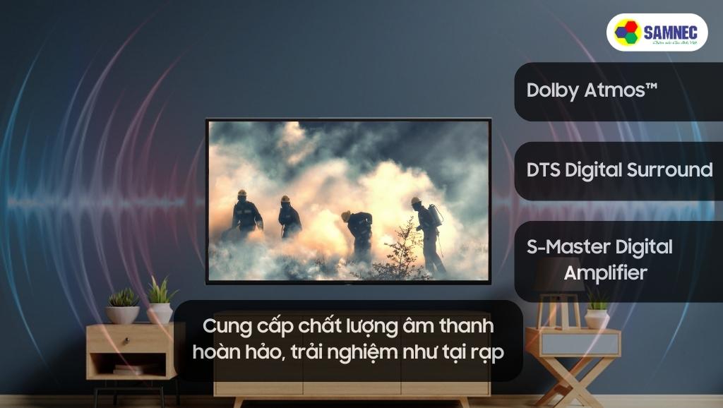 Hệ thống âm thanh với 3 công nghệ tiên tiến cung cấp chất lượng hoàn hảo