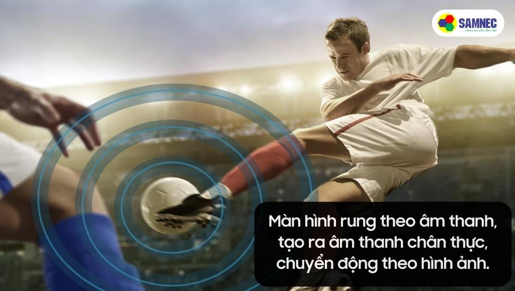 Tivi Sony A80L có màn hình rung theo âm thanh