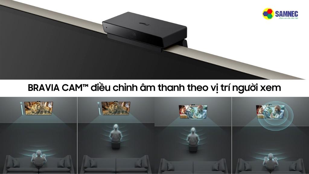 BRAVIA CAM™ trang bị cho Tivi Sony A80L