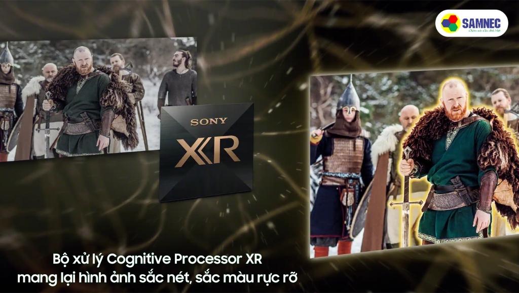 Bộ xử lý Cognitive Processor XR™ thông minh của Tivi Sony A80L