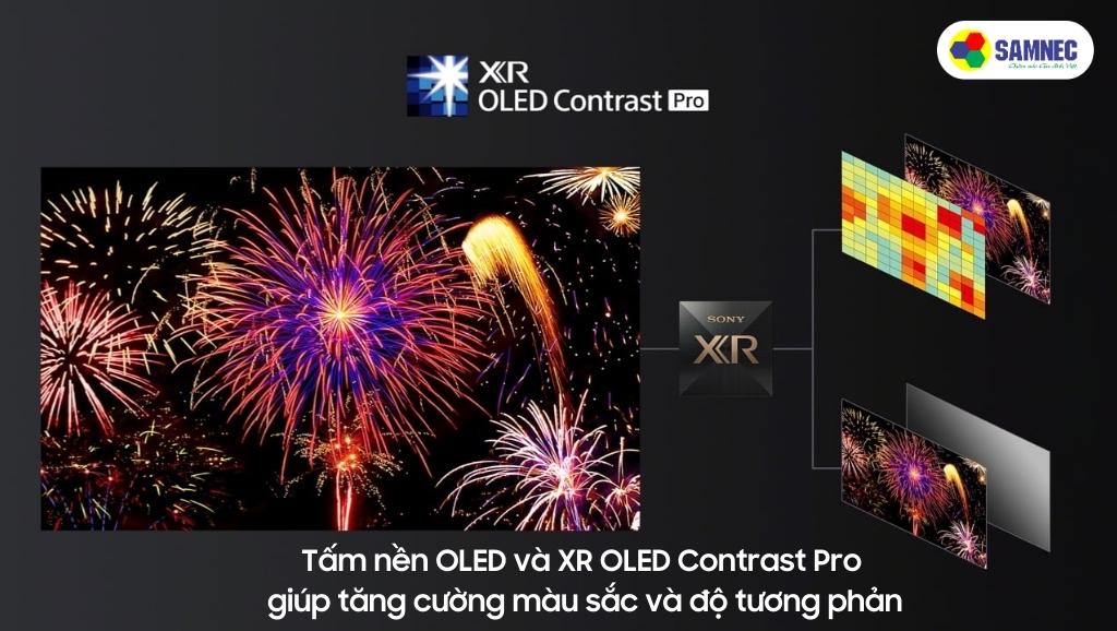 Tấm nền OLED mang lại chiều sâu và kết cấu chân thực cho Tivi Sony A80L