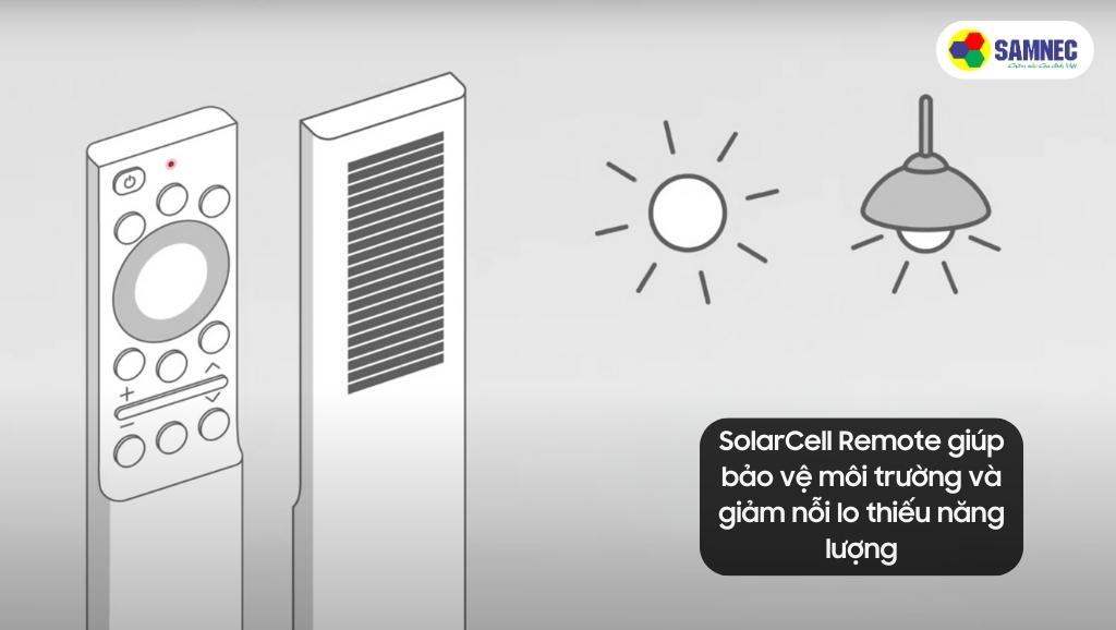 Điều khiển SolarCell Remote dành cho Tivi Samsung CU8500