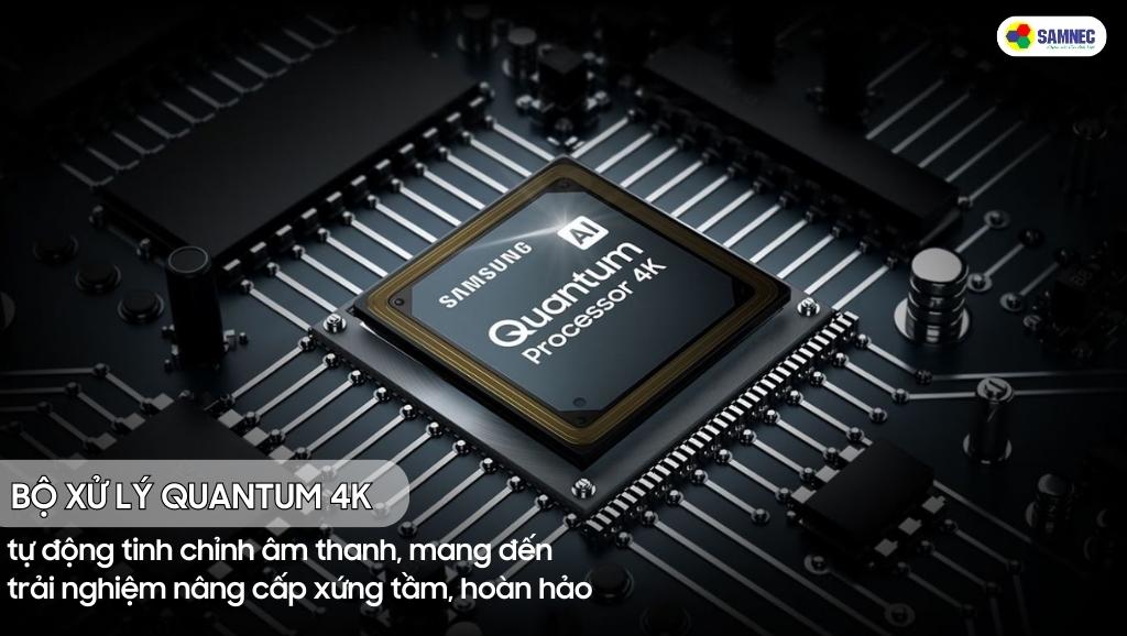 Bộ xử lý Quantum 4K của tivi Samsung Q70C