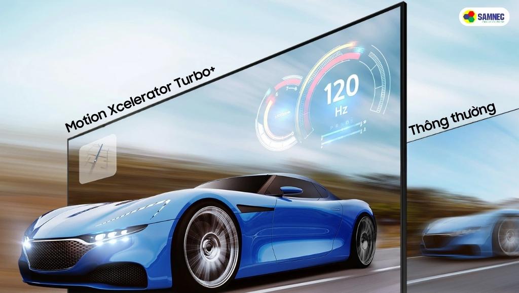 Công nghệ Motion Xcelerator Turbo+ của tivi Samsung Q70C
