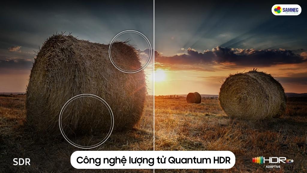 Công nghệ lượng tử Quantum HDR của tivi Samsung Q70C