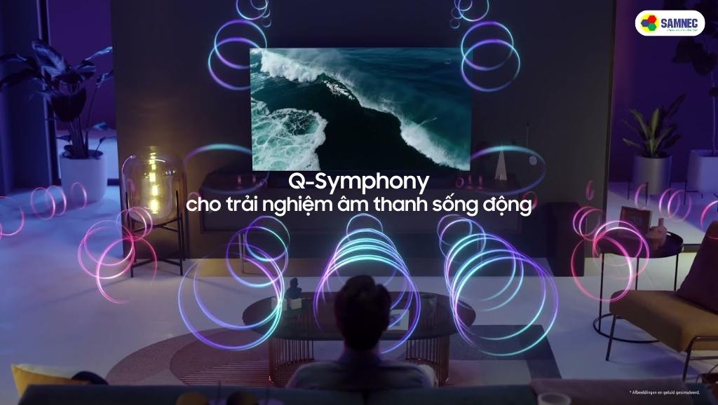 Công nghệ Q-Symphony cho trải nghiệm âm thanh sống động
