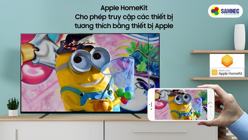 Ứng dụng HomeKit của Tivi Sony X80L