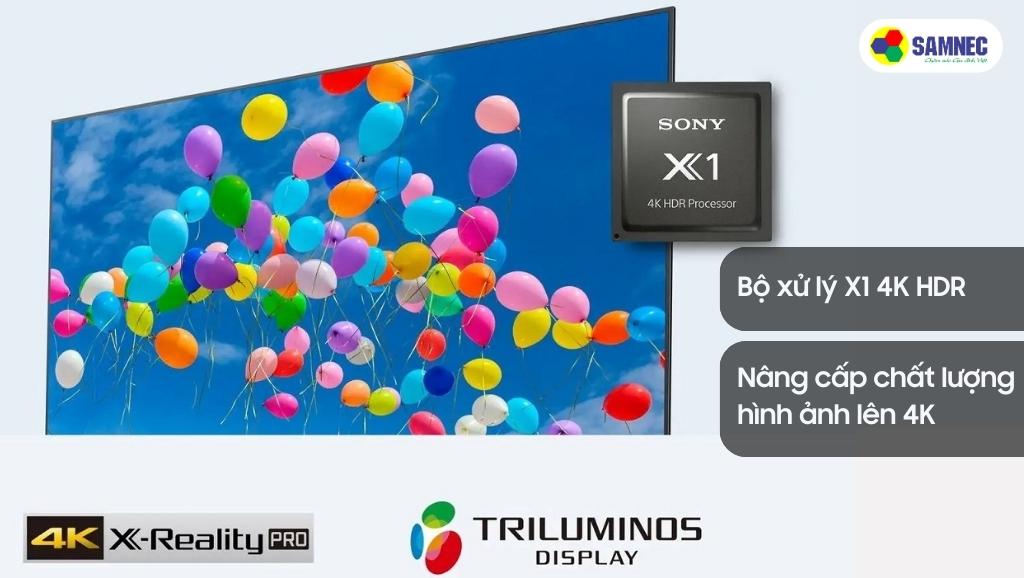 Bộ xử lý X1 4K HDR Processor của Tivi Sony X80L