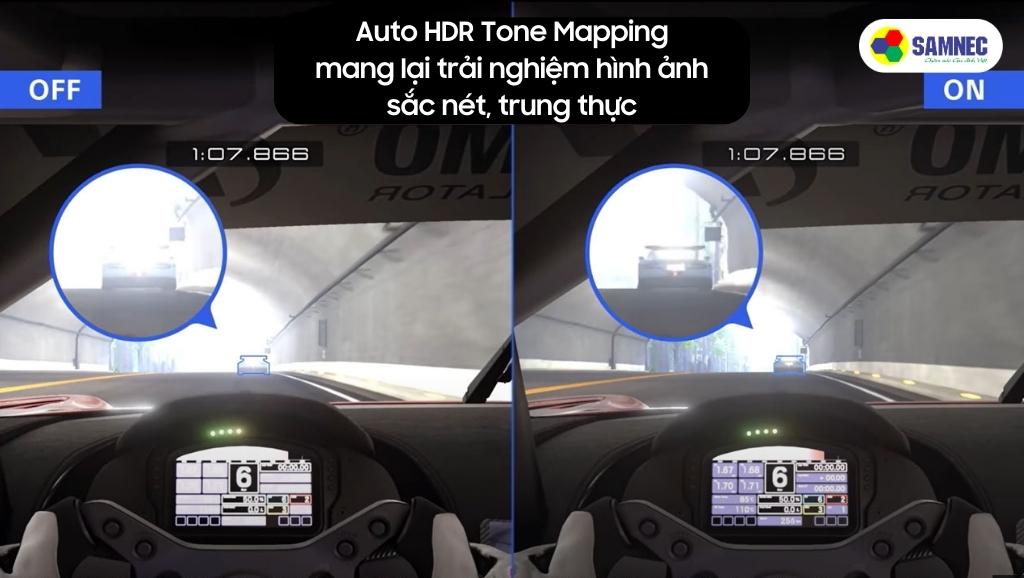 Chế độ Auto HDR Tone Mapping của Tivi Sony X80L
