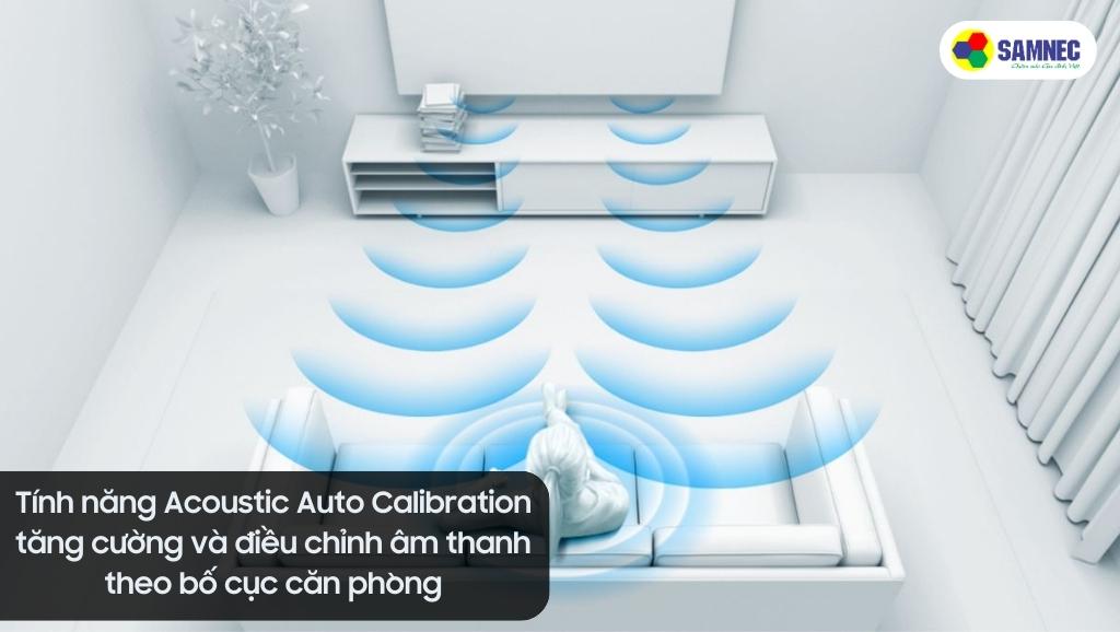 Tính năng Acoustic Auto Calibration của Tivi Sony X80L