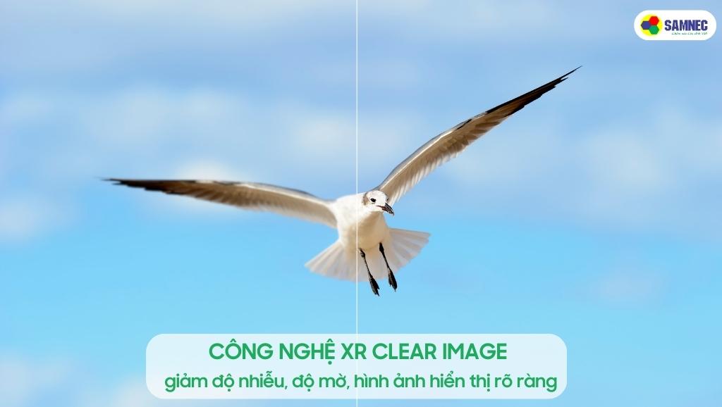 Tivi Sony X90L với công nghệ XR Clear Image giúp làm giảm độ nhiễu và độ mờ