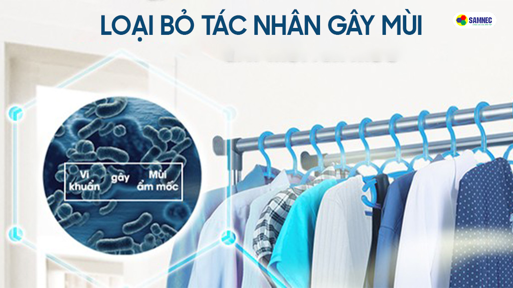 Loại bỏ các tác nhân gây mùi cùng công nghệ lọc không khí độc quyền Streamer của điều hòa Daikin