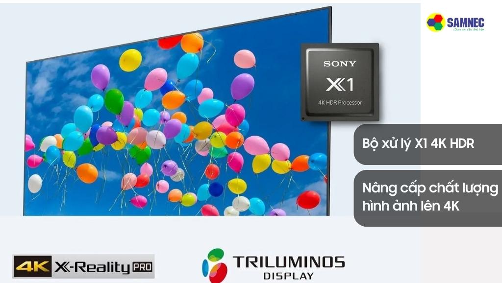 Bộ xử lý 4K HDR Processor X1 của Tivi Sony X85L