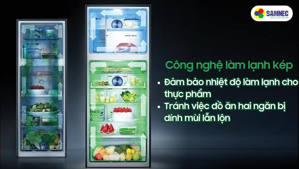 Công nghệ làm lạnh kép của tủ lạnh Hitachi Inverter 509 lít R-FW650PGV8 GBK