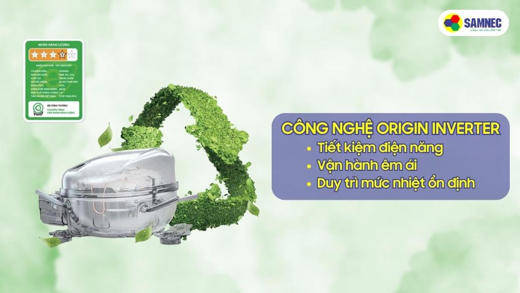 Công nghệ tiết kiệm điện năng của tủ lạnh Toshiba Inverter GR-RS775WI-PMV(06)-MG