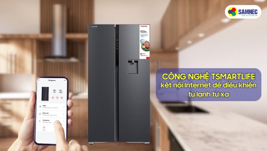 Công nghệ hiện đại của tủ lạnh Toshiba Inverter GR-RS775WI-PMV(06)-MG