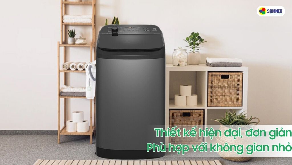 Thiết kế của máy giặt cửa trên