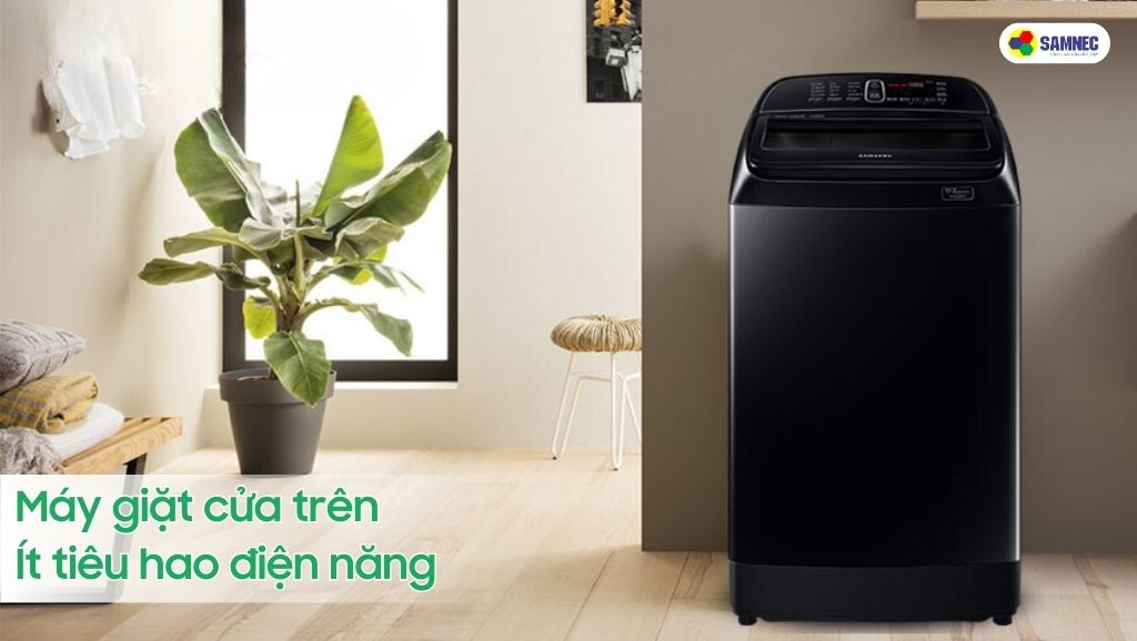 Máy giặt cửa trên ít tiêu hao điện năng