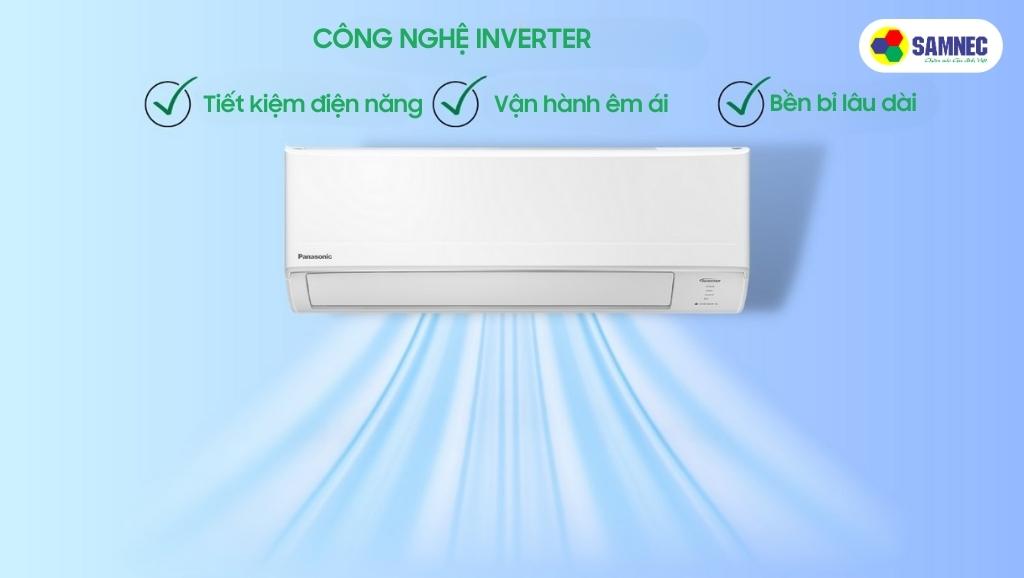 Công nghệ Inverter của máy lạnh Panasonic Inverter 1 HP CU/CS-PU9ZKH-8M