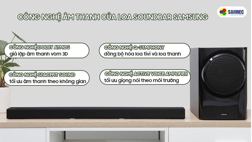 Công nghệ âm thanh của loa Soundbar Samsung