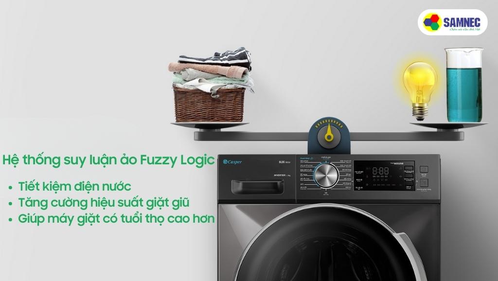 Hệ thống Fuzzy Logic trên máy giặt Toshiba và Casper