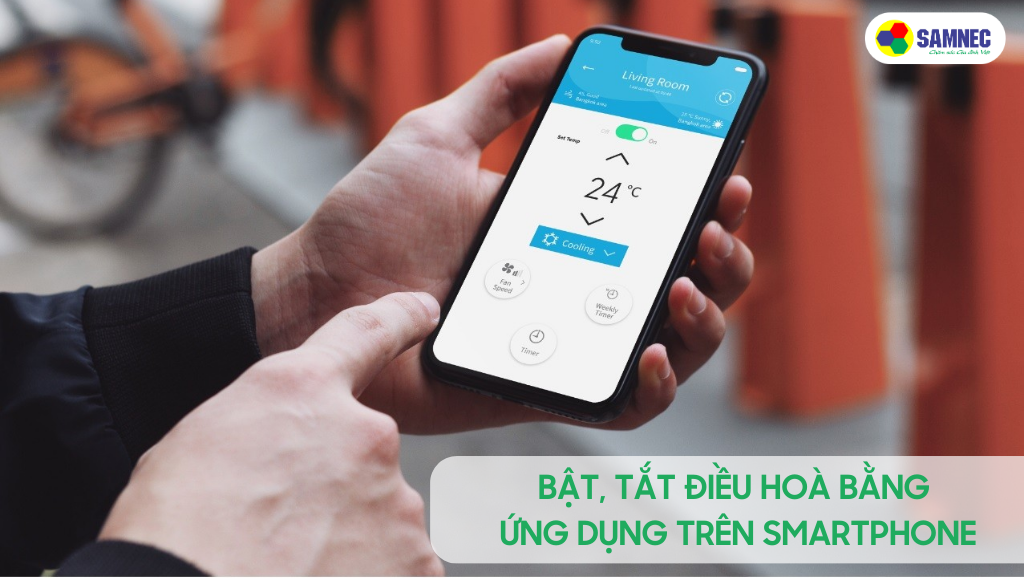 Sử dụng ứng dụng trên điện thoại thông minh