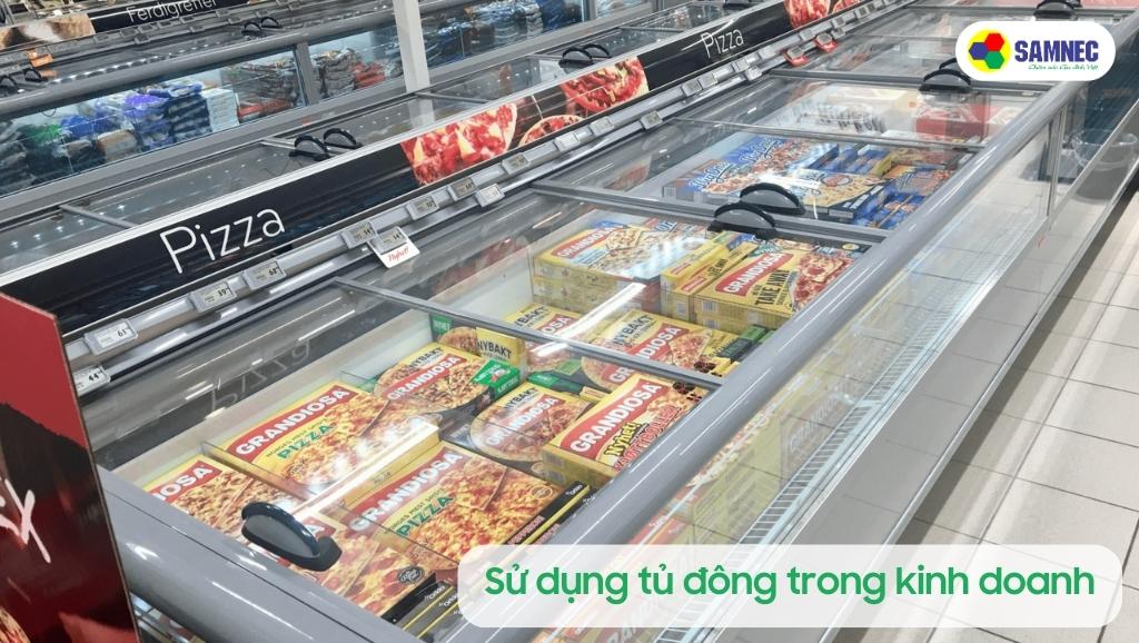 Sử dụng tủ đông trong kinh doanh