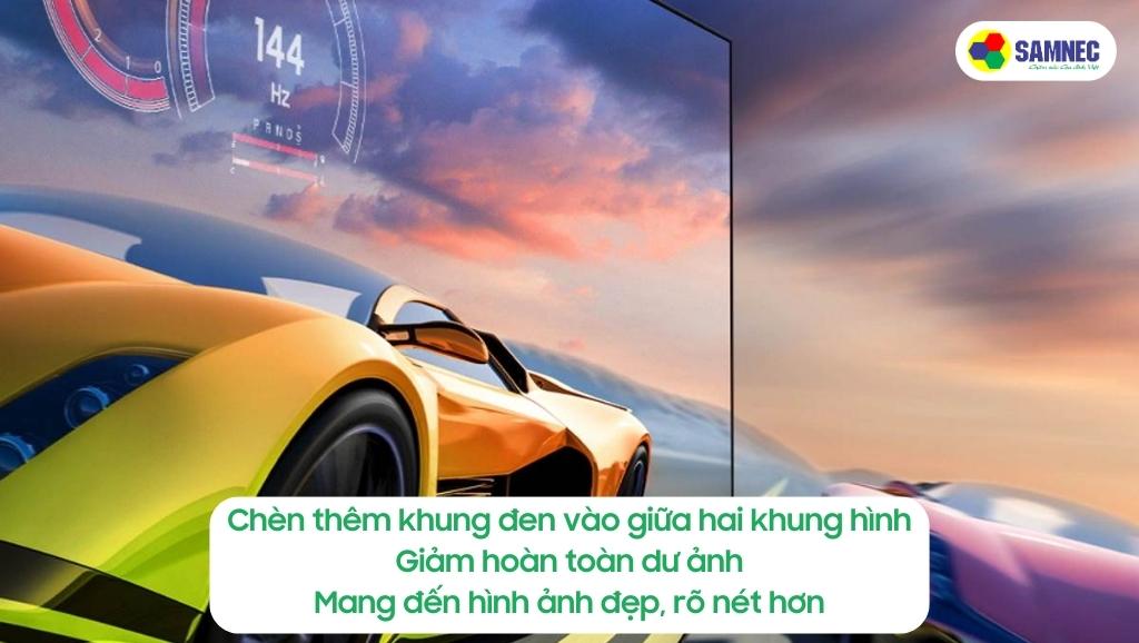 Motion Xcelerator Công nghệ tăng cường chuyển động trên tivi Samsung 2023