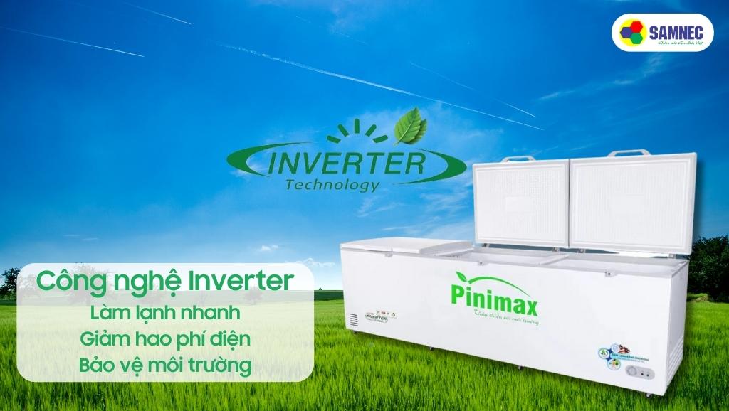 Tủ đông Inverter tiết kiệm điện cho siêu thị mini