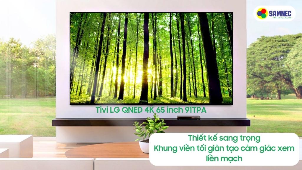 Smart Tivi LG QNED 4K 65 inch 65QNED91TPA