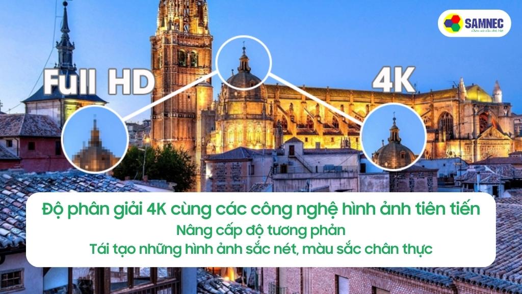 Độ phân giải 4K và các công nghệ hình ảnh của Tivi LG A1PTA