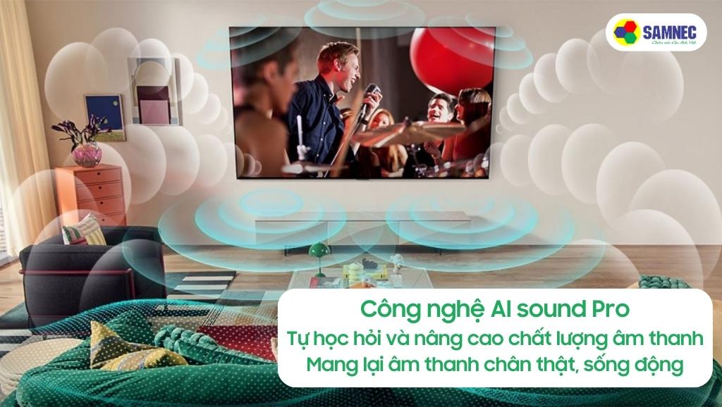 Công nghệ AI Sound Pro của Tivi LG G1PTA