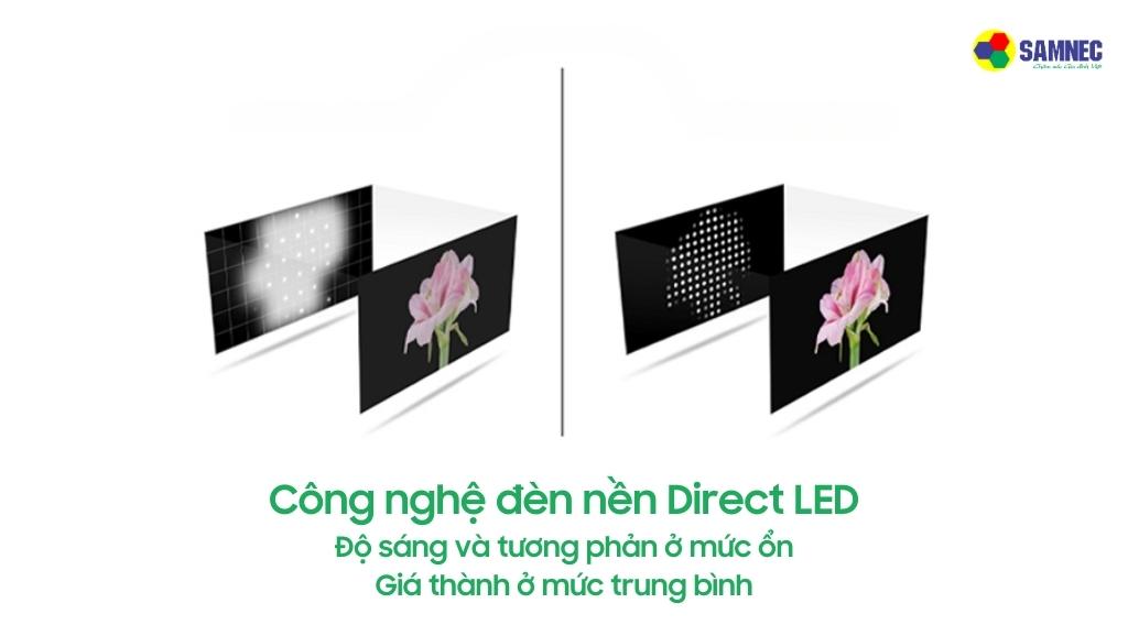 Công nghệ đèn nền LED trực tiếp (Direct LED)