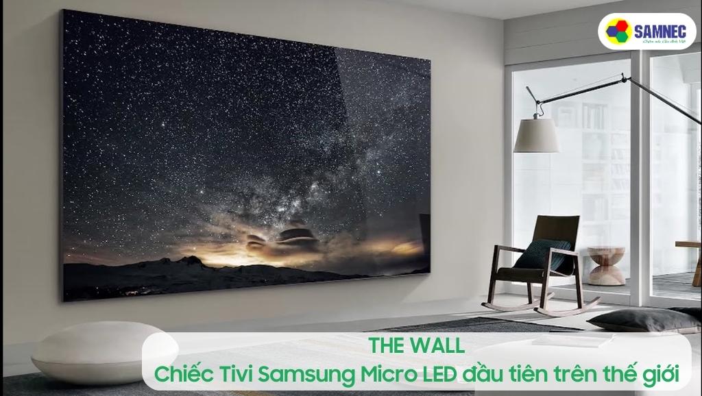 The Wall, tivi Samsung Micro LED đầu tiên trên thế giới