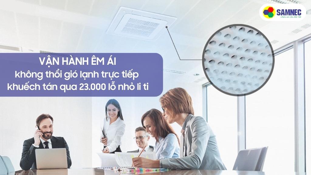 Công nghệ WindFree giúp máy vận hành êm ái