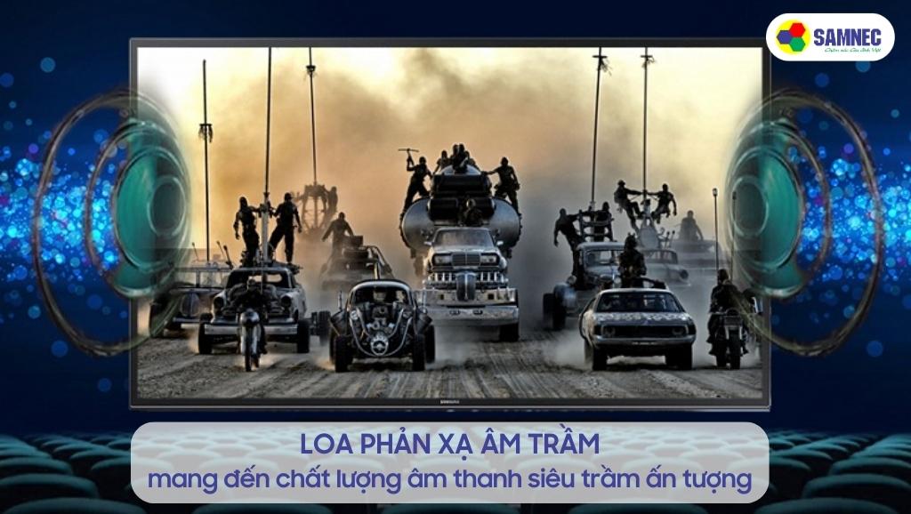 Công nghệ loa phản xạ âm trầm trên tivi Sony