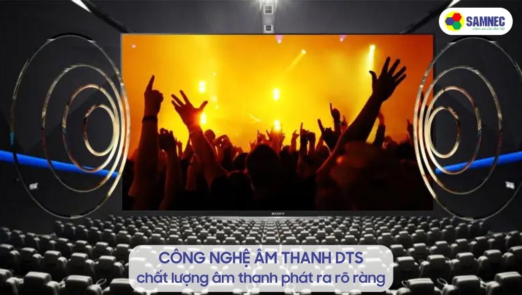 Công nghệ âm thanh DTS trên tivi Sony