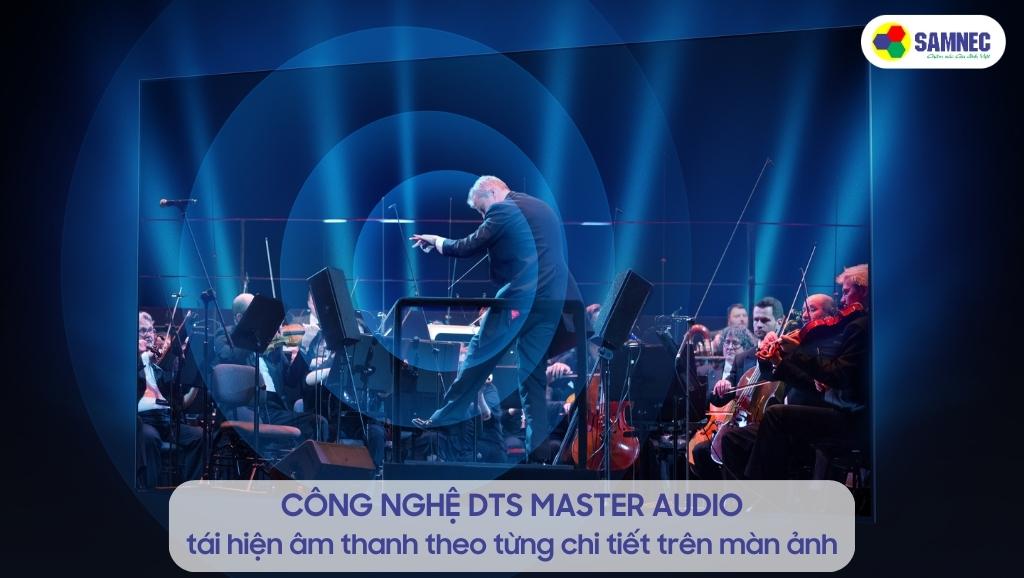 Công nghệ DTS Master Audio trên tivi Sony