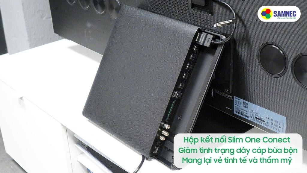 Hộp kết nối ngoại vi Slim One Connect của Tivi Samsung QN900C