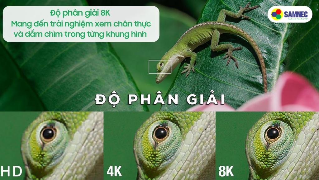 Độ phân giải 8K của Tivi Samsung QN900C