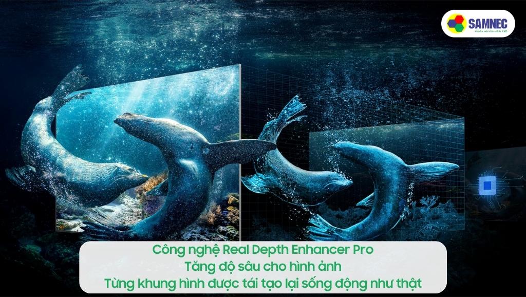 Công nghệ Real Depth Enhancer Pro của Tivi Samsung QN900C