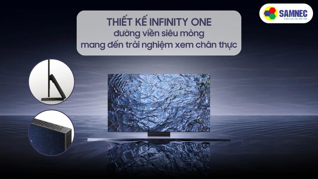 Thiết kế Infinity One của tivi Samsung QN800C