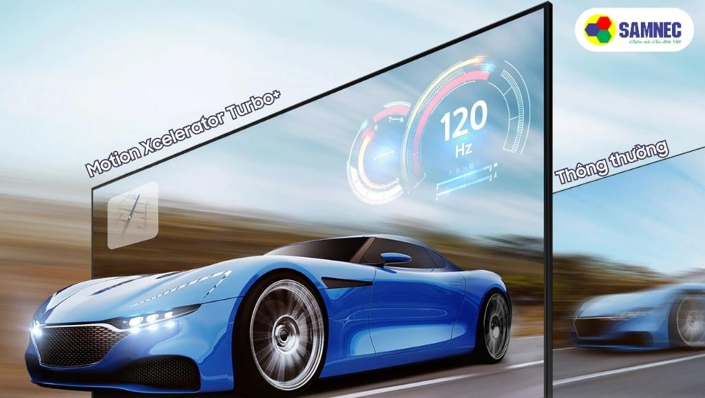Công nghệ Motion Xcelerator Turbo+ của tivi Samsung QN800C